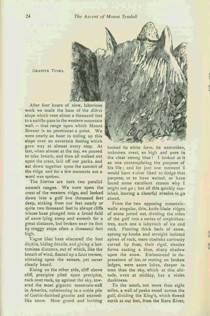 Mountaineering in the Kings River Country, 1864. vist0042j